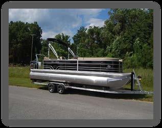 BOAT #: 1, 2, 3, & 4 22 Pontoon Boat 115 HP (4 Available)