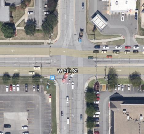 Figure 16 Aerial view of the intersection of 6 th Street and Kasold Drive (Google maps 201