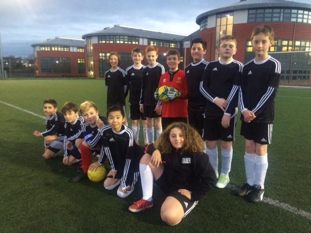 S1 B Team The S1 B Team played their first match against a strong Marr College side, losing 5-1.