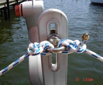 The windvane should work evenly around the upright position most of the time. If it is permanently off to one side, adjust your sail trim or reef down.