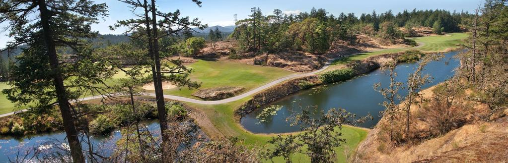 The Pacific Nine, with its incredible vistas and rolling fairways, was opened in October 2008 and the Highland Nine opened June, 2010.
