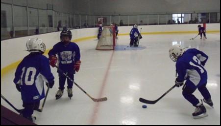 Kids gain confidence with the smaller rink because they realize they can do it and this helps