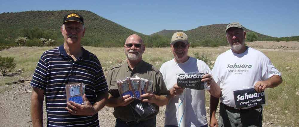 6 Precision Rifleman Sahuaro 1000-Yard Benchrest at Three Points Range in Tucson by Dale Arenson It appears that fall is in the air. At the 7AM start it was a very pleasant 75 degrees.