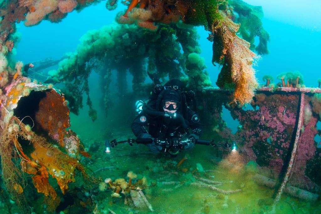 2017 EXPEDITION LEADER JILL HEINERTH MINEQUEST ADVENTURE Dive into history in Newfoundland.
