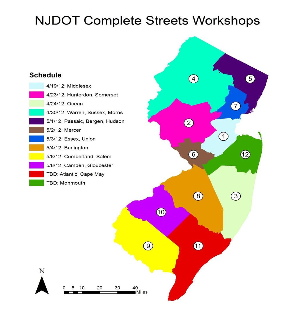 Trainings: 2012 New Jersey Bicycle and