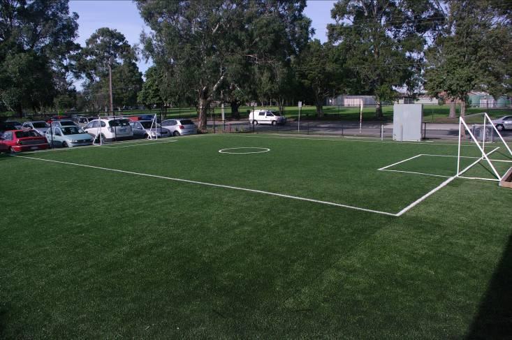 School Projects Dandenong North Primary School With a new artificial grass soccer field area constructed for the senior children at Dandenong