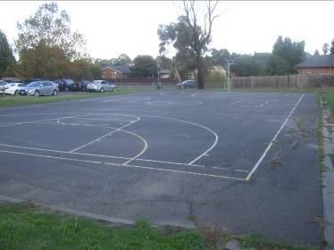 Chalcot Lodge Primary School Endeavour Hills FROM THIS TO THIS As shown in the From This image above, the basketball/netball court was looking a
