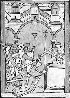 KS3 History (Year 7) Module Two: Medieval Monarchs Thomas à Becket were deemed guilty and sentenced to hanging or imprisonment.