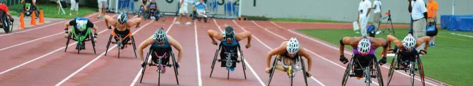 OVERVIEW VENUES: Students with physical disabilities compete at the same track and field venues as their non-disabled teammates and they are on the same team.