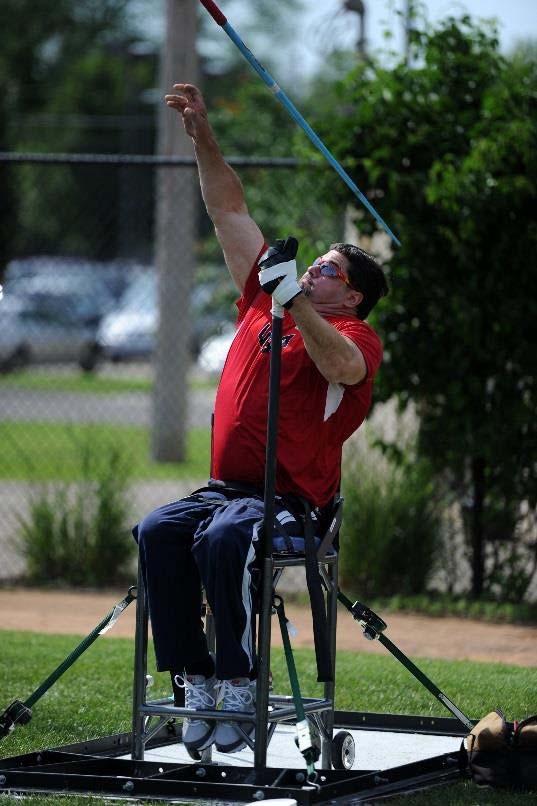 SECURED THROWS (F31-F34, F51-F57) The height of the frame/seat: Shall not exceed 75cm, including the cushion, and is measured without the athlete in the chair prior to the competition, but may be