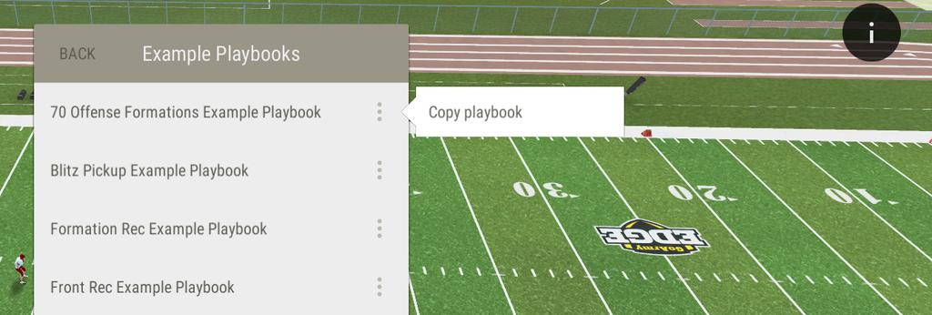 Each of these playbooks comes preloaded with Personnel Groups, Formations, Routes, Plays and Drills ready for you to copy and use as your own.