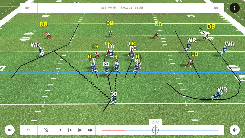 OFFENSE VISIBILITY - Turn on and off position groups DEFENSE VISIBILITY - Turn on and off position groups SHOW OFFENSIVE LABELS -