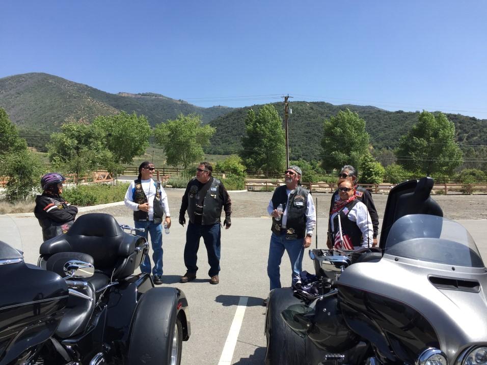 May 13, 2017 Big Bear Ride Owen Krings On Saturday, May 13 th, 2017, 2 motorcycles and 3 trikes with 7 total riders braved the cold, blustery weather on their trek to Big Bear Lake.