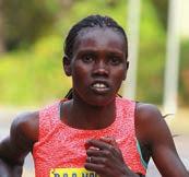 Marathon 4th 2:36:26 2008 NYRR New York Mini 10K 10th 35:35 Kosgei came to the United States from Eldoret, Kenya in 2004; she enrolled at Iona College in New Rochelle, NY, and became the first of her