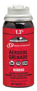 NON-PYROTECHNIC CHEMICAL GRENADES Defense Technology offers a large assortment of grenades providing munitions for most any tactical situation.