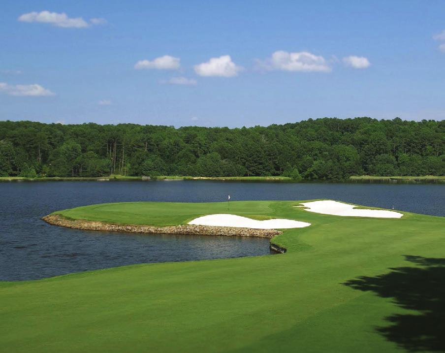 CAROLINA TRACE CC ARCHITECT// Robert Trent Jones Sr. TALAMORE GOLF CLUB ARCHITECT// Rees Jones The Lake Course at Carolina Trace is widely considered to be the finest hidden gem in the Sandhills.