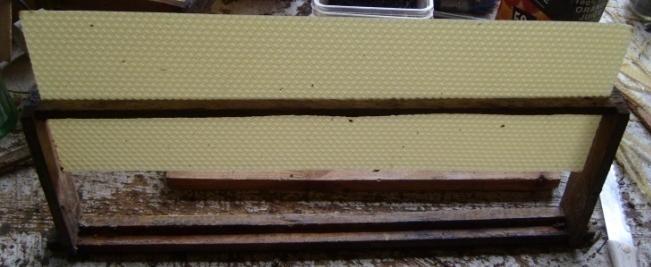 There are different types of frames used in each hive but I will show you how to make super frames which are used for cut comb.