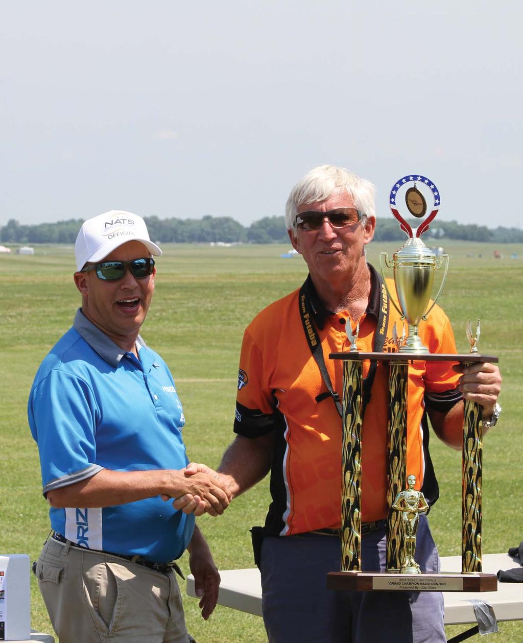 Overall winner in the RC Scale Nationals Mike Barbee. Academy of Model Aeronautics International Aeromodeling Center, Muncie IN website: www.