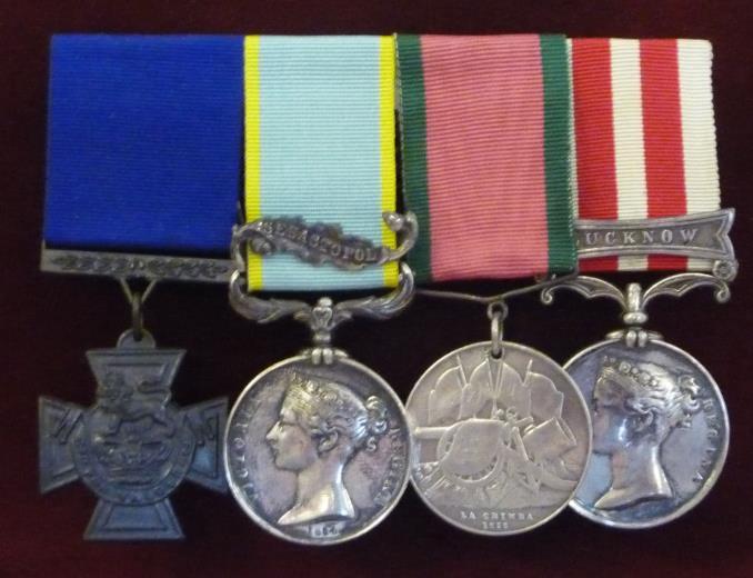 Three medals are known to have been issued to Canadians: Able Seaman William Hall, VC and Surgeon Herbert Taylor Reade, VC, CB.