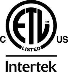 ETL Certification RECOGNIZED COMPONENT ETL LISTED The product PKR 261 conforms to the UL Standard UL