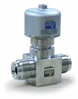 2LS12 SRIS 3/4'' I-LOW Metal iaphragm Valves Standard models from the Ultra-lean Valve Series are made to UP specifications. This model comes with connection joints in 3/4" as standard.
