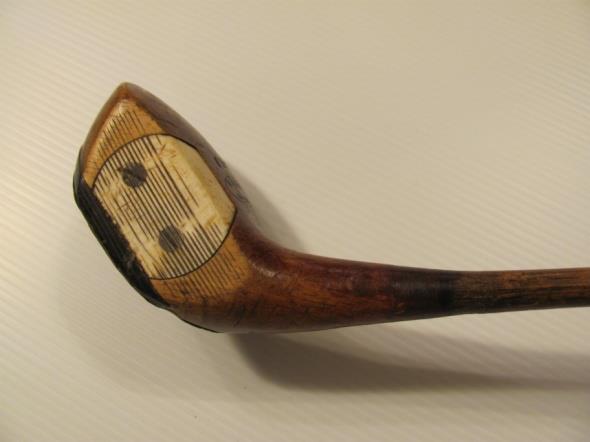 Photo #3085, Lot #5 Photo #3088, Lot #6 6. George Forrester (1847 1930) An early LH, Semi Long nose splice neck putter with G.