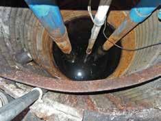 Well chambers are often located in a building above ground, and are likely to be considered confined spaces.
