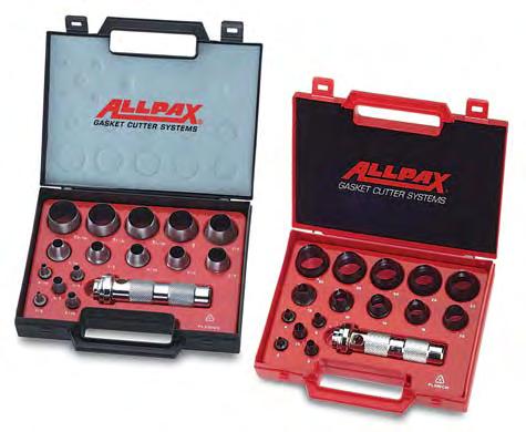 11 PIECE HOLLOW PUNCH TOOL KIT ALLPAX 100K11 10 PUNCH SIZES: 1/8 3/16 1/4 5/16 3/8 7/16 1/2 9/16 5/8 3/4 CASE DIMENSIONS: 5-1/2 x 5 x 1-1/2 WEIGHT: 1.3 lbs.