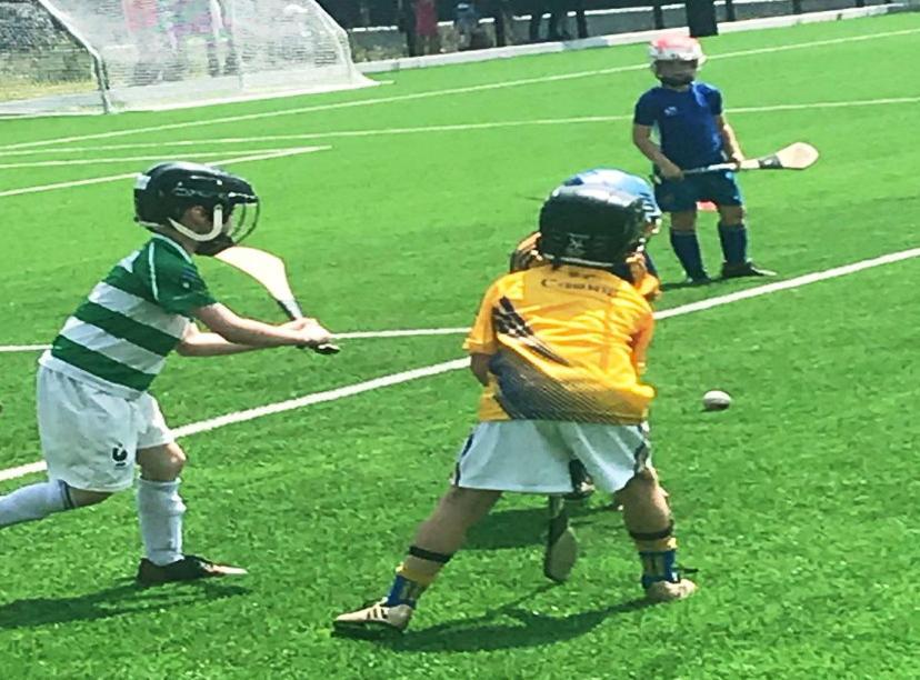 in their first hurling blitz in the 4G pitch