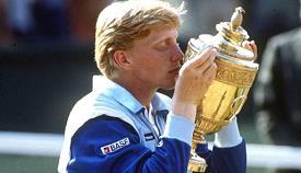 Boris Becker If McEnroe was youngest to reach semi-finals of a grand slam then, Becker bettered the record by being the youngest to win a major title at the age of 17.