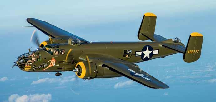 As for the B-25 specifically, we fly that to carry on the traditions of those that flew them before us that fought so hard to keep our freedoms that we all