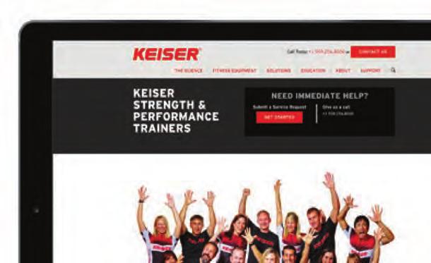 those unable to attend an on-site course. keiser.com/education 800.888.7009 2470 S Cherry Ave Fresno CA 93706 USA education@keiser.