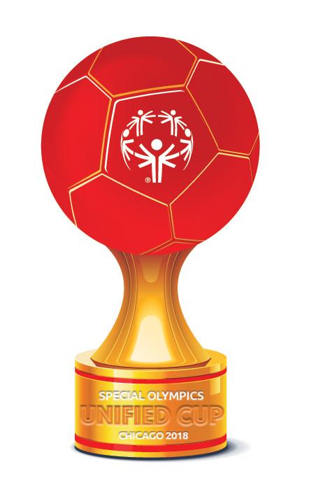 Identity In Action Awards Unified Cup Identity The Unified Cup awards should be reflective of the identity. The Cup award is a red ball with the Special Olympics logo engraved on it.