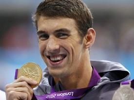 After Dawn Fraser, she was the second woman to score a gold medal in any individual swimming event at three consecutive Olympics. Michael Phelps Phelps is an American swimmer.