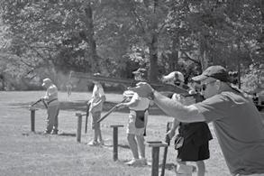 BRIEF HISTORY OF TRAPSHOOTING Trapshooting is one of the three major disciplines of competitive clay pigeon shooting (shotgun shooting at clay targets).