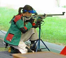 Olympic gold medalist, women s air rifle.