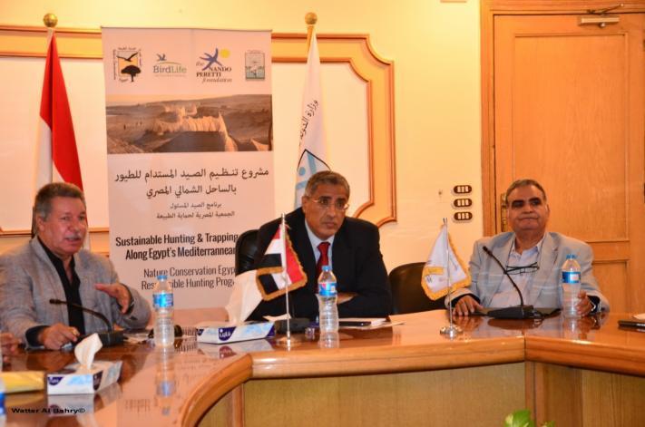 2- Signed the MOU between NCE as BLI partner & Egyptian Environmental Affairs Agency (EEAA), Nature Conservation Egypt These activities are Aiming