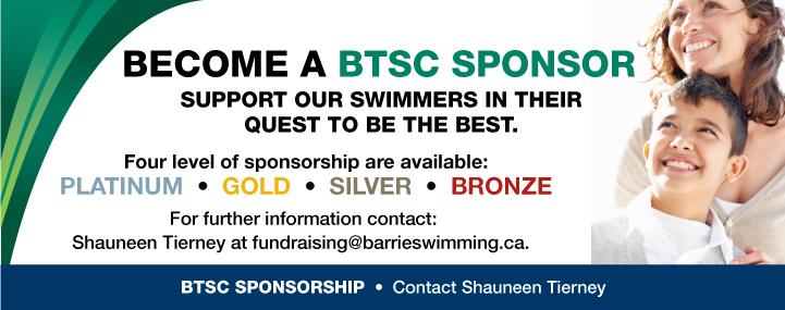 Why is sponsorship needed? As with any sport, the challenge of providing the best opportunities for our swimmers comes at a price.