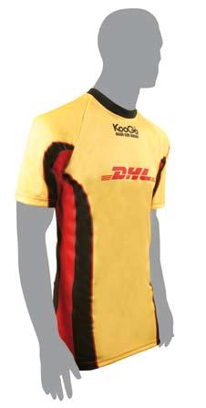 NEW KOOGA TEAM SEVENS SHIRTS BACK FRONT SEV001 Using a specially developed for Sevens Vapotherm fabric (220g