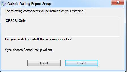 Step Two Select install and allow the computer to