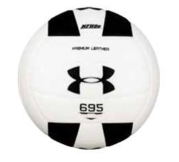 Seams Indoor Match Play UA 595 Composite Volleyball - $30 CAA Style: VB 208D Performance Composite