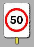 - Drive at the speed of the other drivers because it is safer to go with the flow of traffic than slow others up. - Stay at 60 km/h because it is nearly 9.