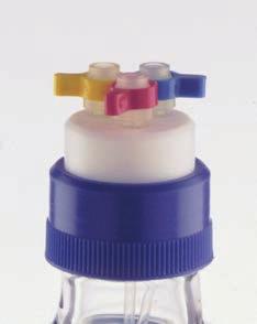 Supplied complete with three 1/4-28 CTFE plugs and a TFE/propylene o-ring. Catalog Cap Case Number Description Thread Qty.