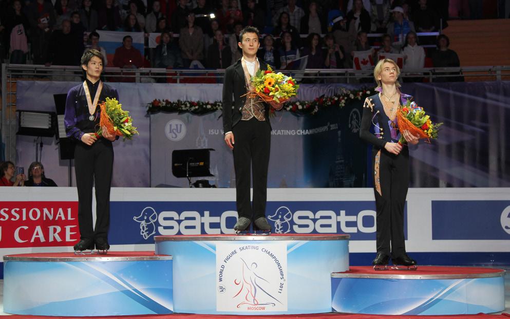 WORLD FIGURE SKATING CHAMPIONSHIPS 2011 April 25 May 1, 2011 Moscow / Russia PODIUM Men 1 st