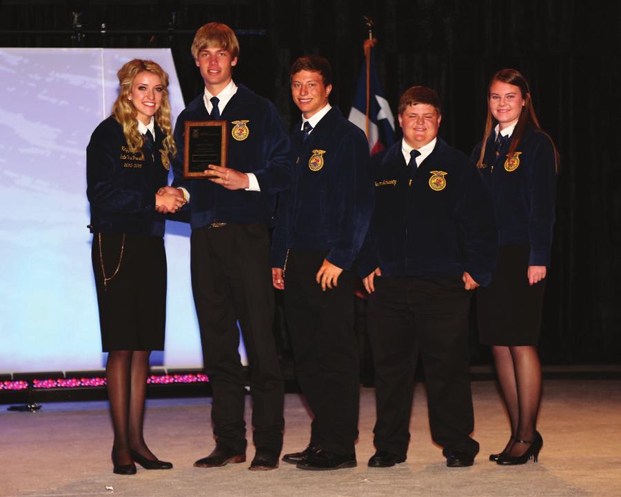 Judging Contest and will compete in the National FFA contest this October.