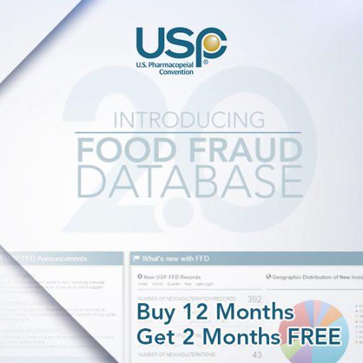 USP Food Fraud Database Most comprehensive resource available acknowledged by the FDA Access on the Alchemy Academy Site at https://academy.alchemysystems.