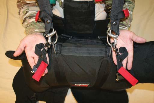 Add the Upper Release Hardware to the Snap Shackles of the Upper Attachment Hardware as