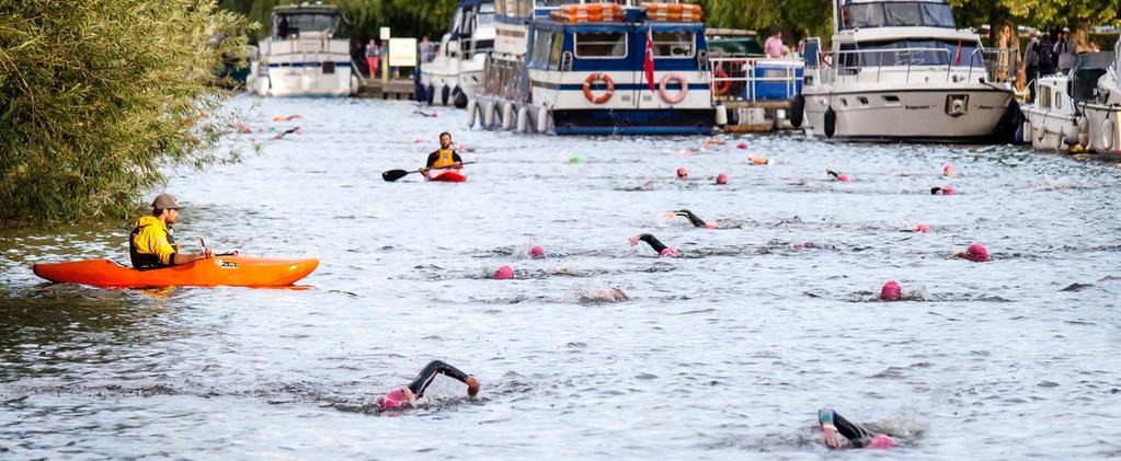 SAFETY ADVICE & INFORMATION Safety Advice Whilst water quality tests provide an indication of the suitability of a venue for open water swimming they do not mean that that there is a complete absence