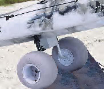 12" diameter x 7" wide sand wheels.