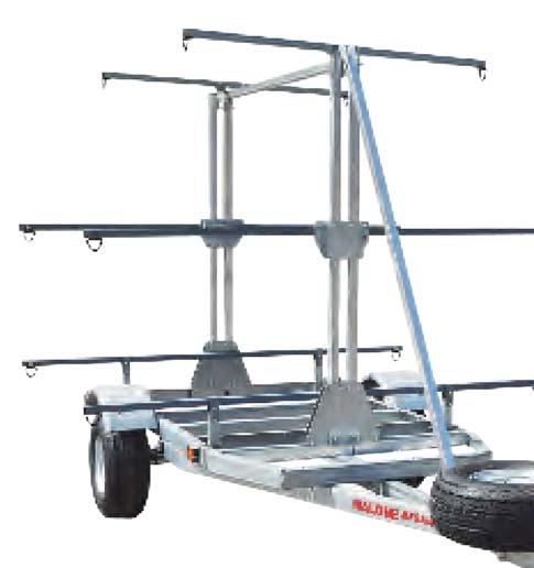 MegaSport Outfitter Three Tier Trailer A trailer designed for commercial